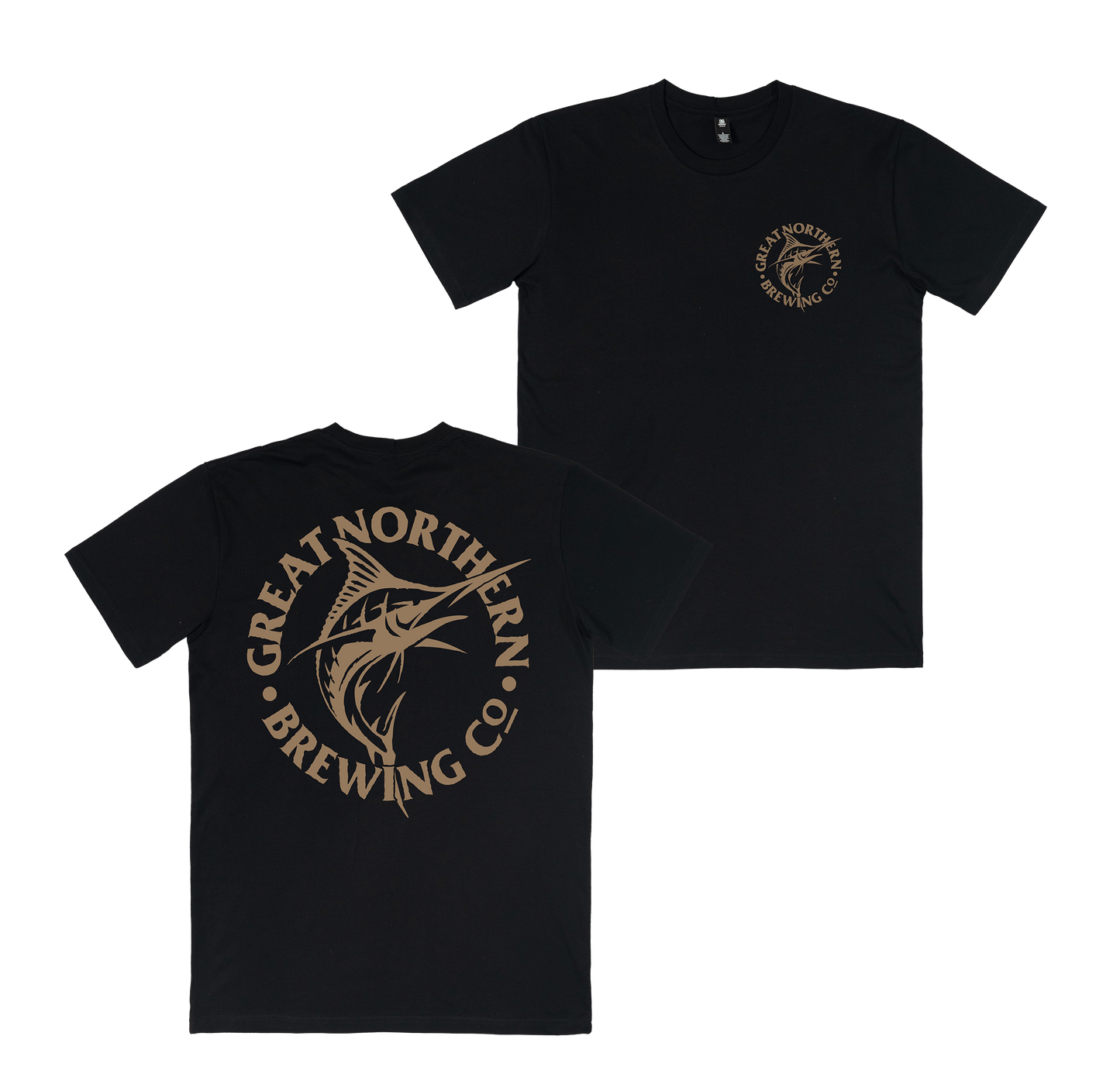Rough Edges Tee Black