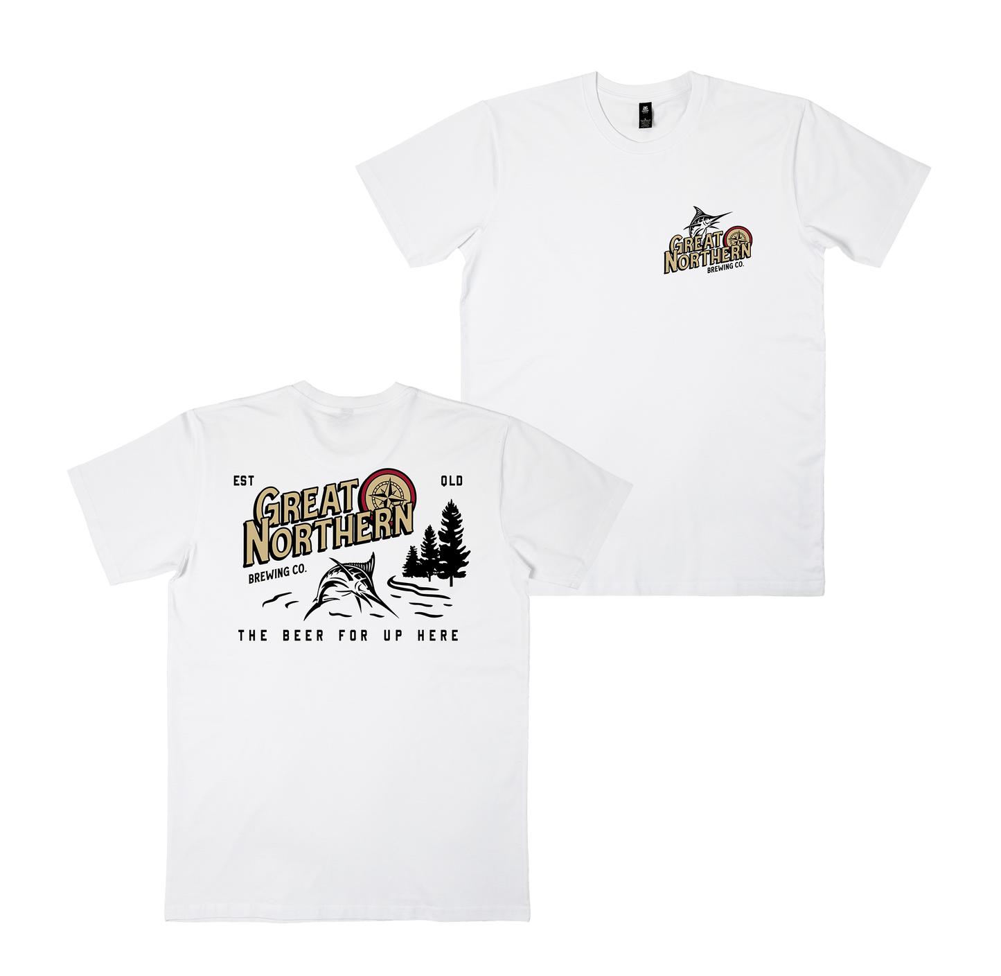 Simple Life Tee White