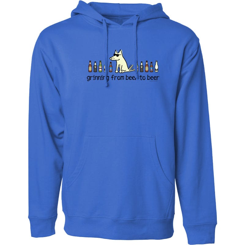 Grinning From Beer to Beer - Sweatshirt Pullover Hoodie