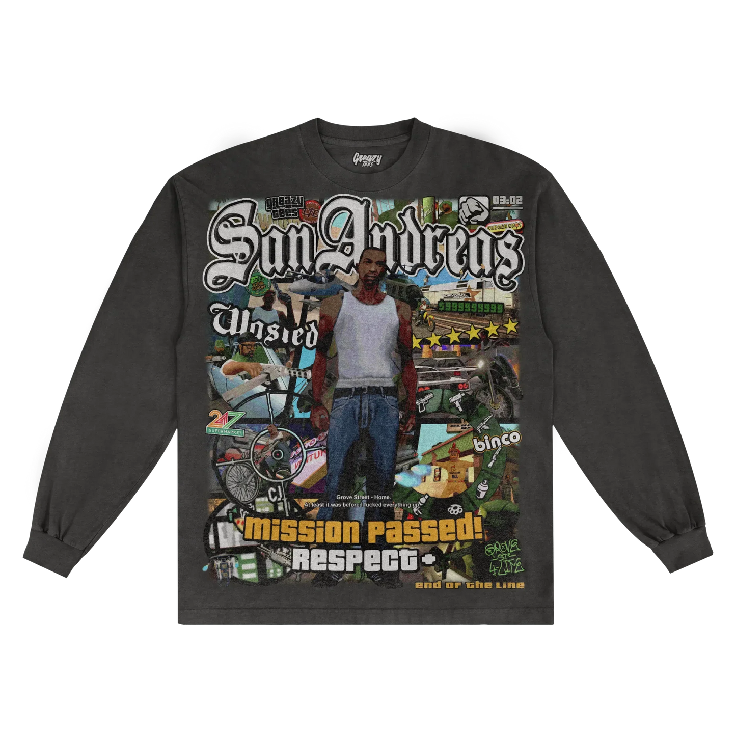 GTA San Andreas Long Sleeved Tee