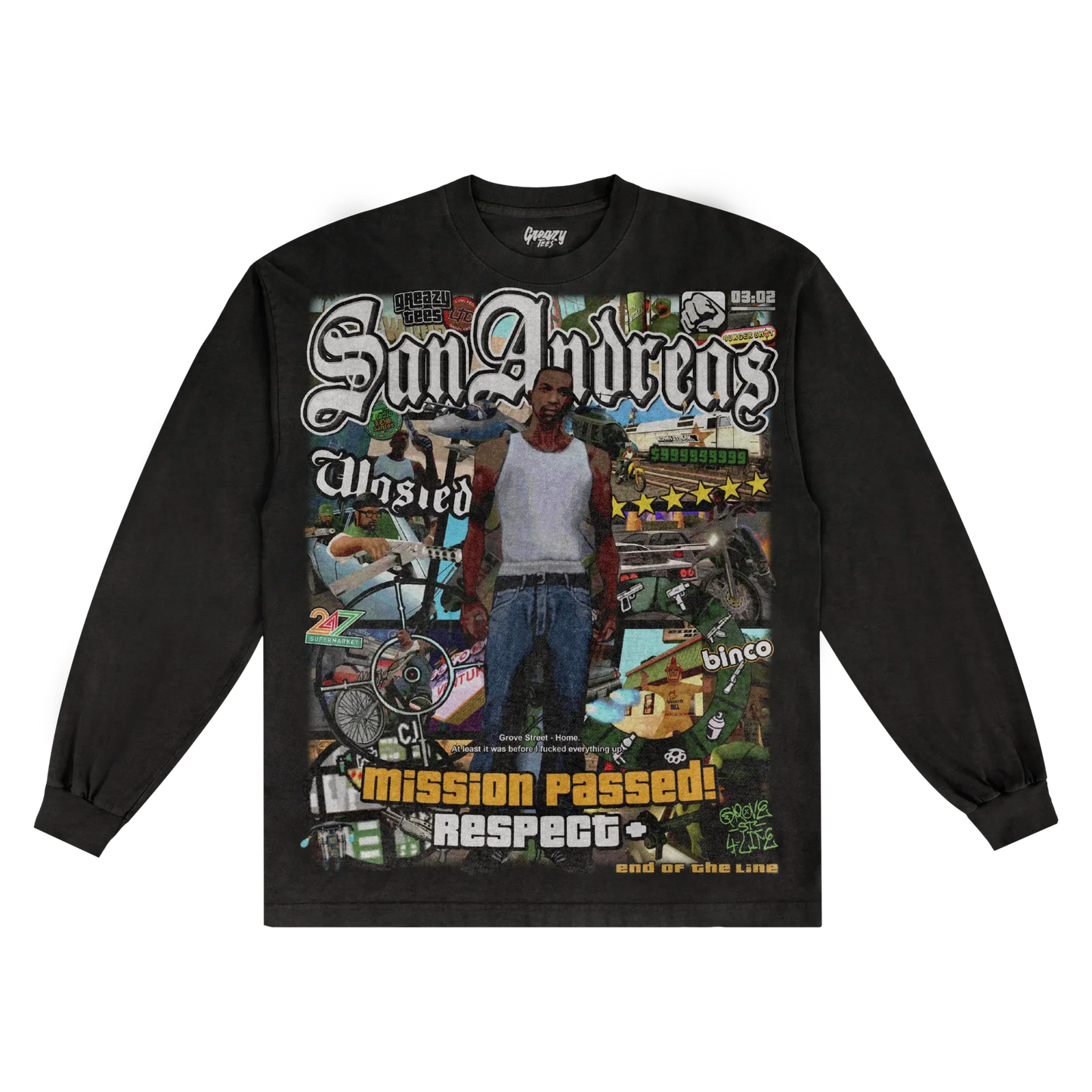 GTA San Andreas Long Sleeved Tee