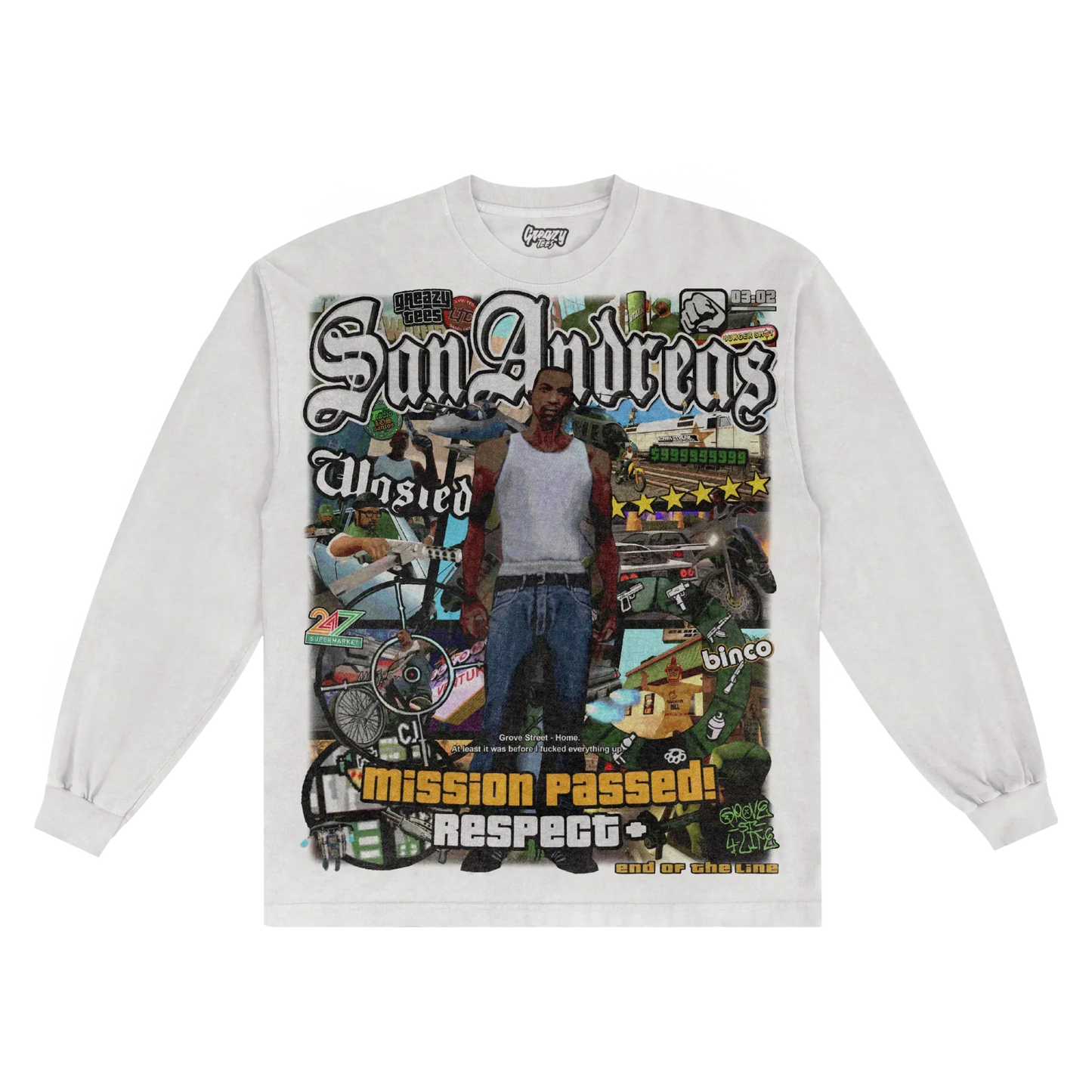 GTA San Andreas Long Sleeved Tee