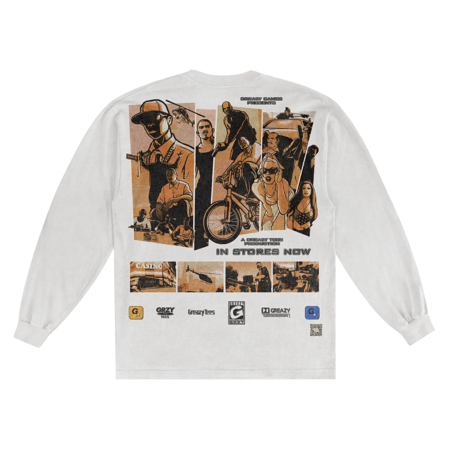 GTA San Andreas Long Sleeved Tee