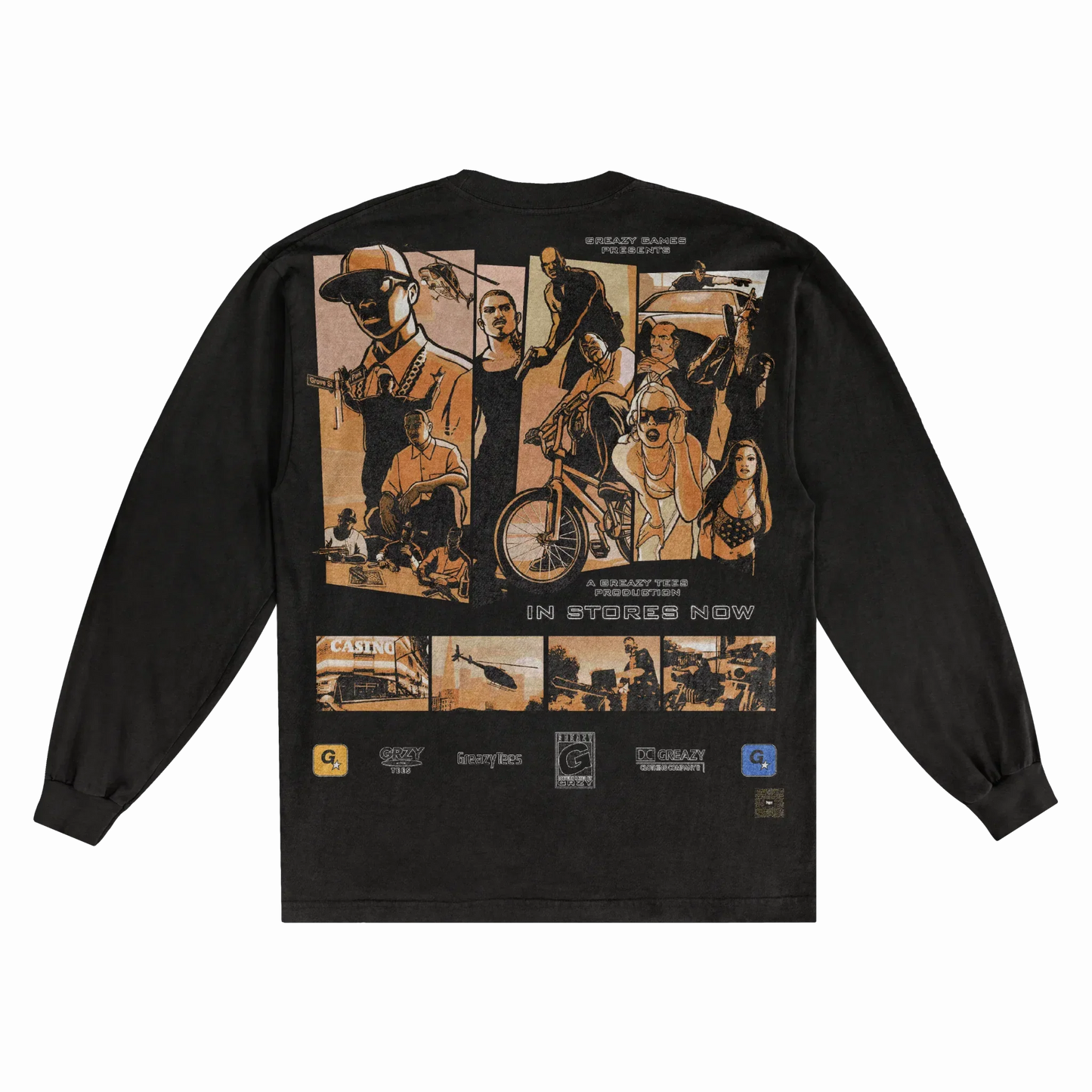 GTA San Andreas Long Sleeved Tee