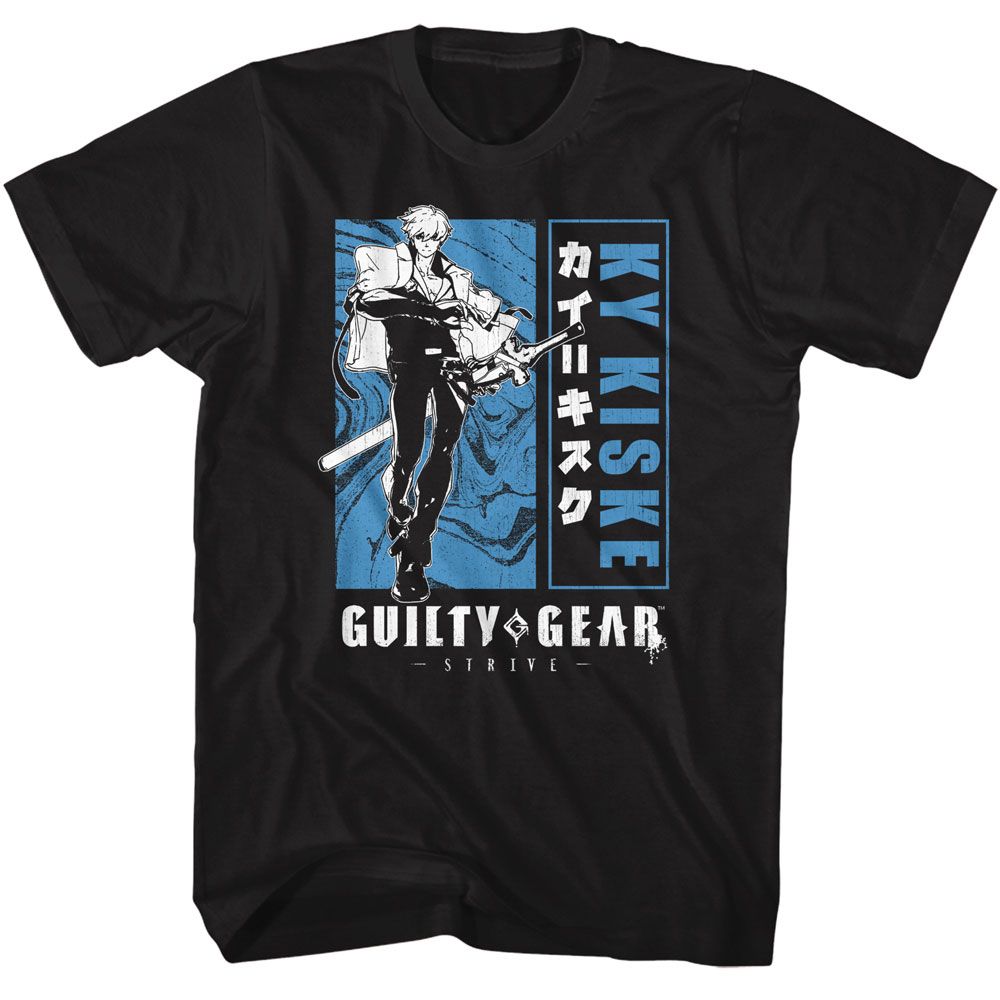 Guilty Gear - Blocked Out Ky Boyfriend Tee