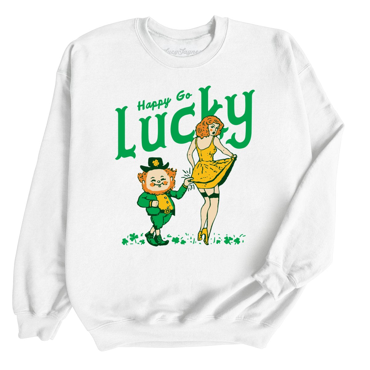 Happy Go Lucky - Sweatshirt