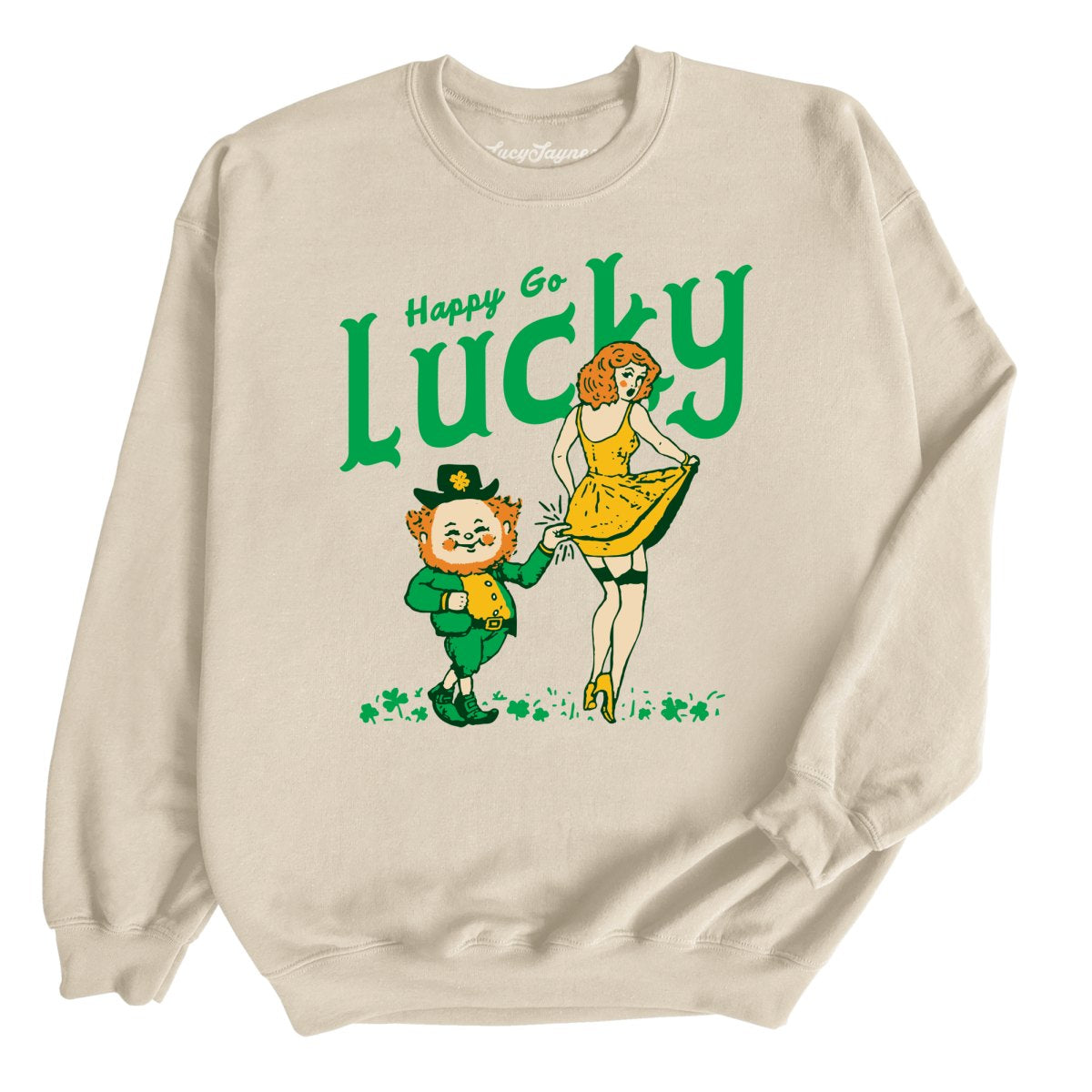 Happy Go Lucky - Sweatshirt