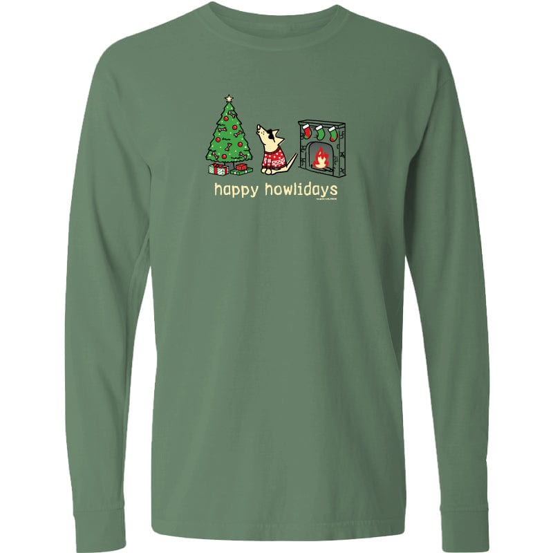 Happy Howlidays  - Classic Long-Sleeve T-Shirt