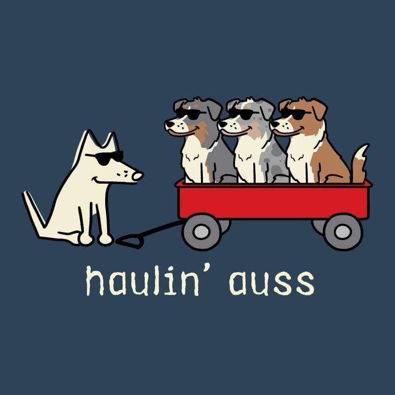 Haulin' Auss - Ladies T-Shirt V-Neck