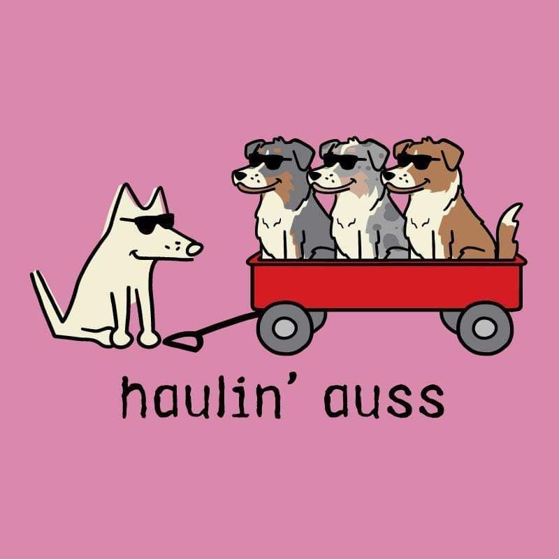 Haulin' Auss - Ladies T-Shirt V-Neck