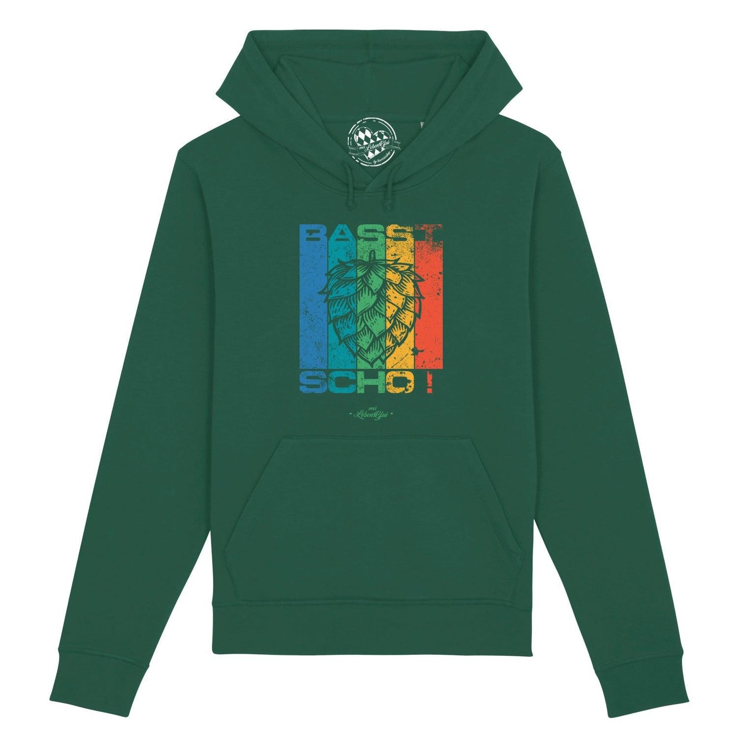 Herren Hoodie "Basst scho"
