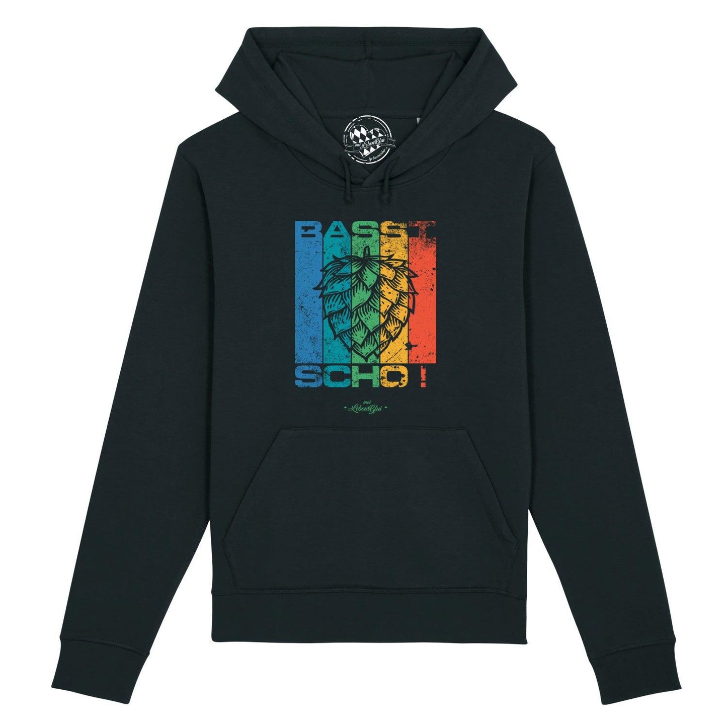 Herren Hoodie "Basst scho"