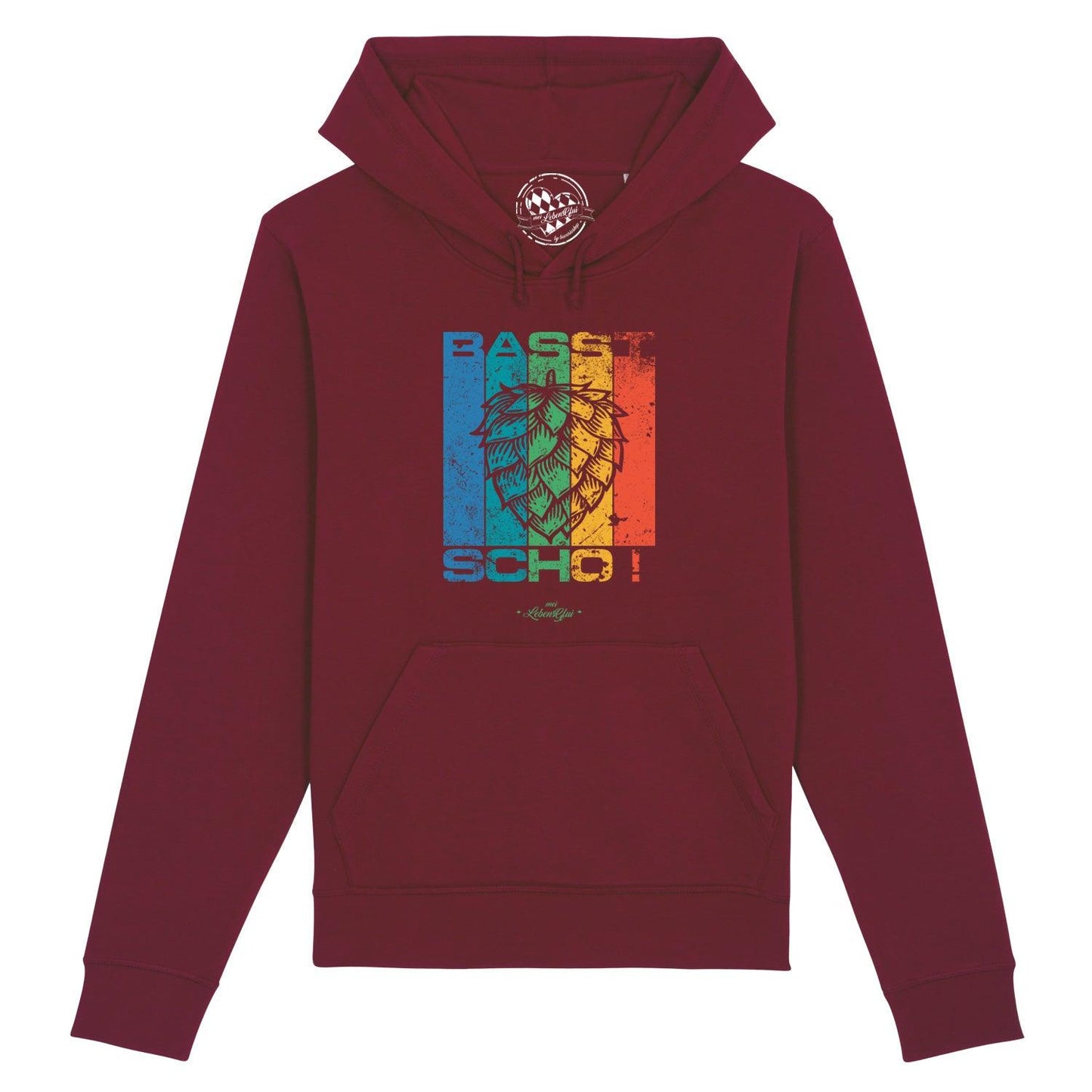 Herren Hoodie "Basst scho"