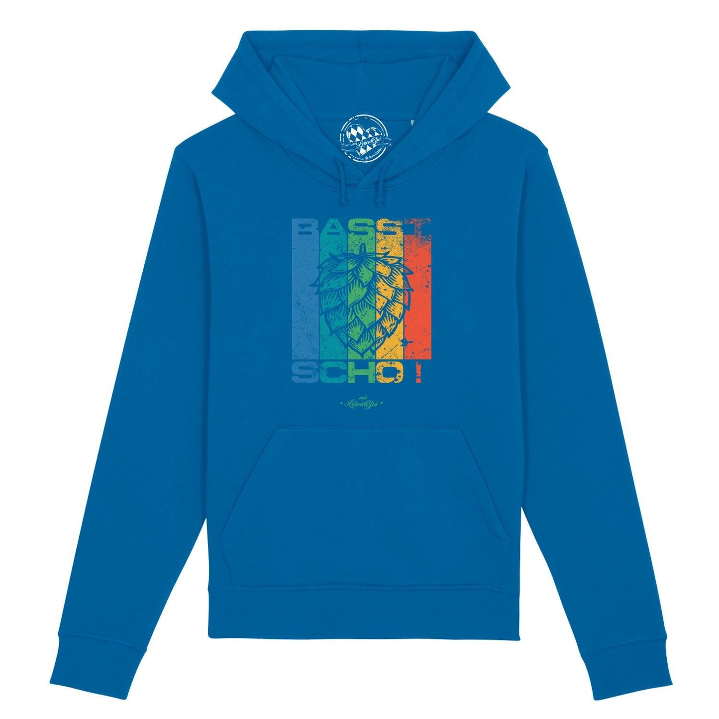 Herren Hoodie "Basst scho"
