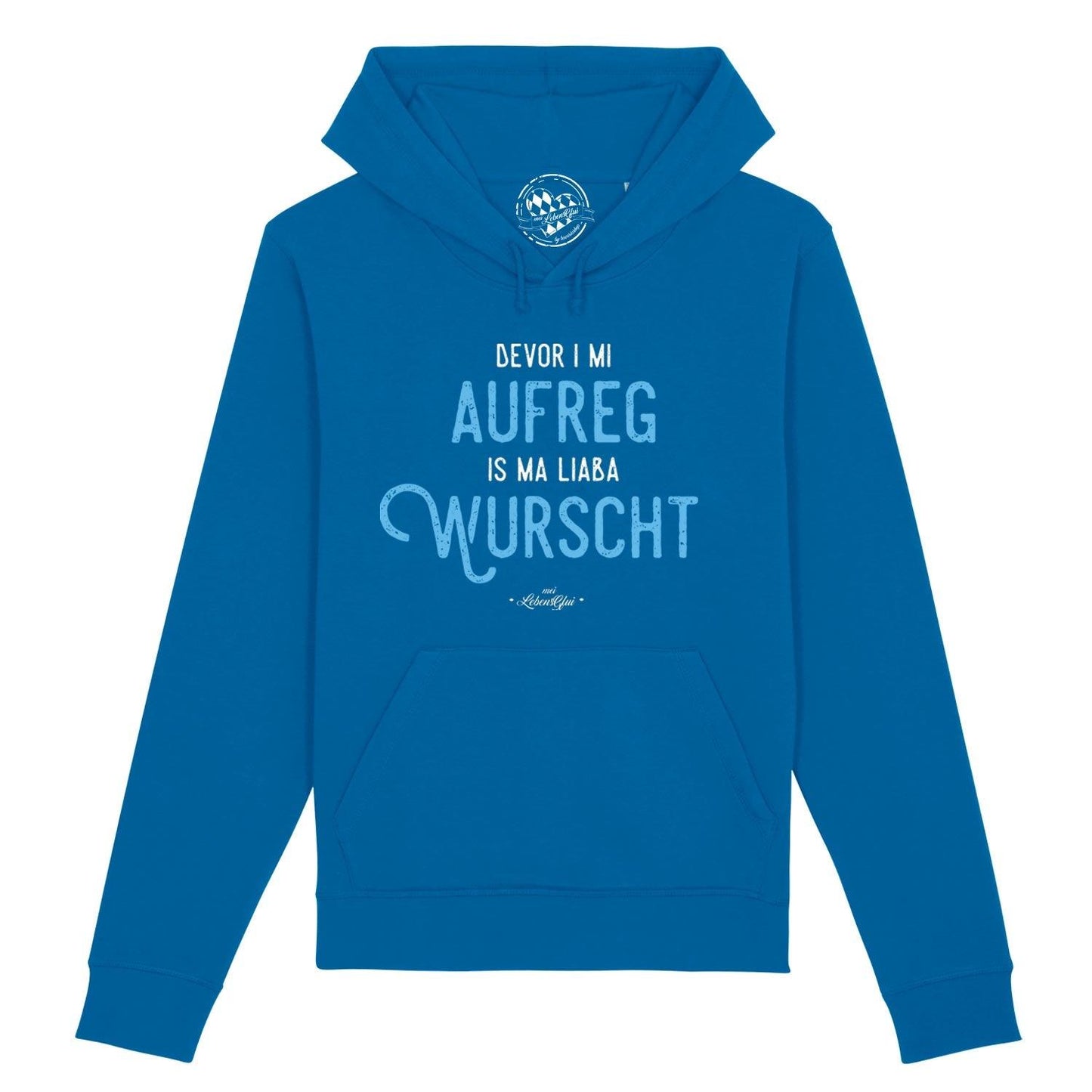 Herren Hoodie "Bevor i mi aufreg..."