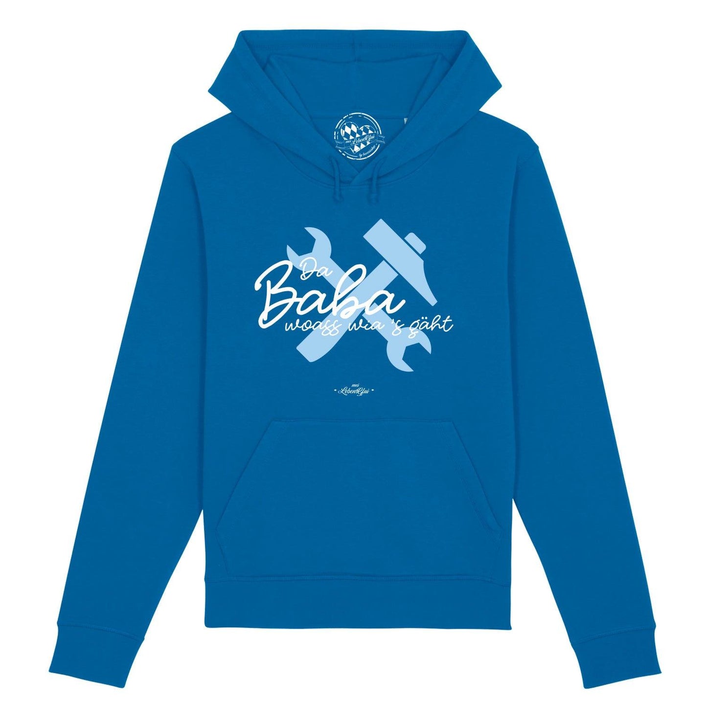 Herren Hoodie "Da Baba woass wia's gÃ¤ht"