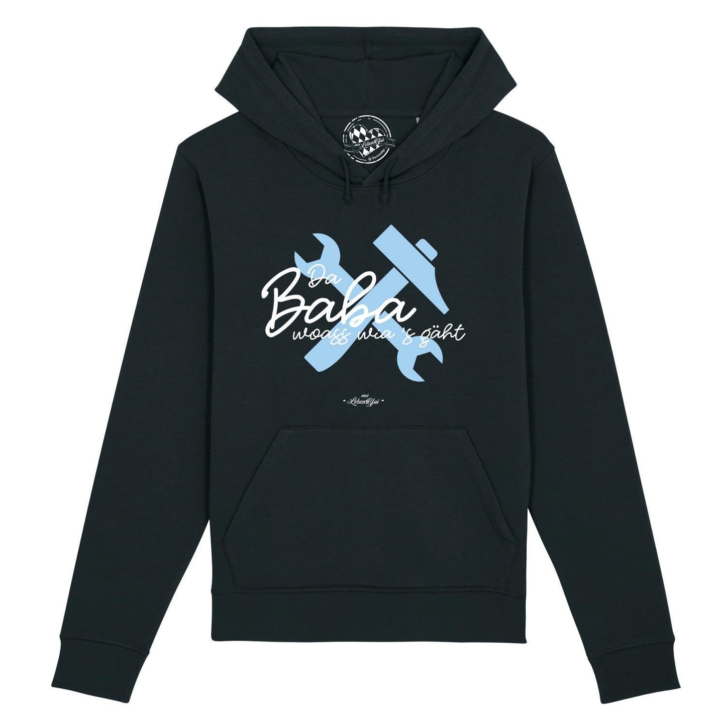 Herren Hoodie "Da Baba woass wia's gÃ¤ht"