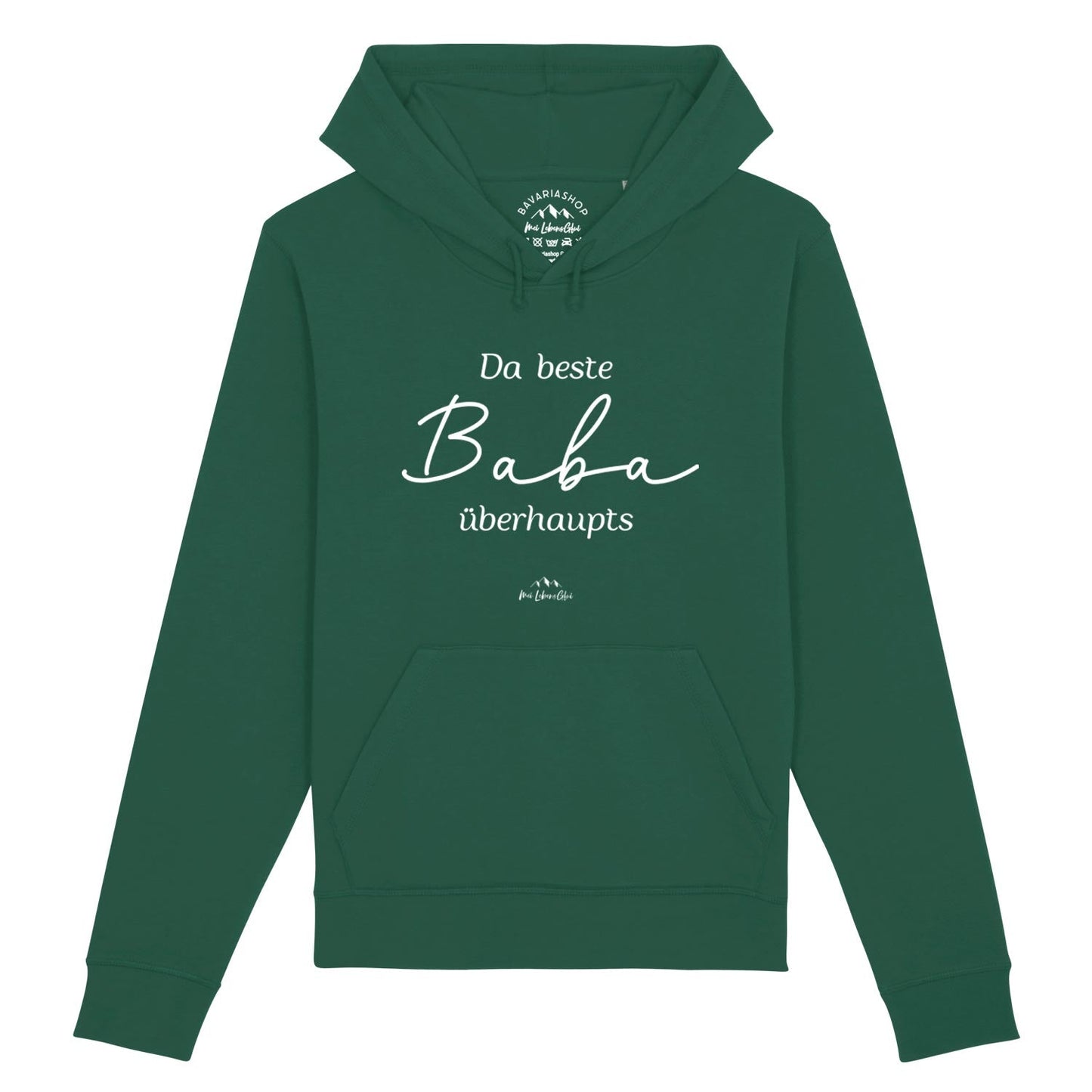 Herren Hoodie "Da beste Baba Ã¼bahaupts"