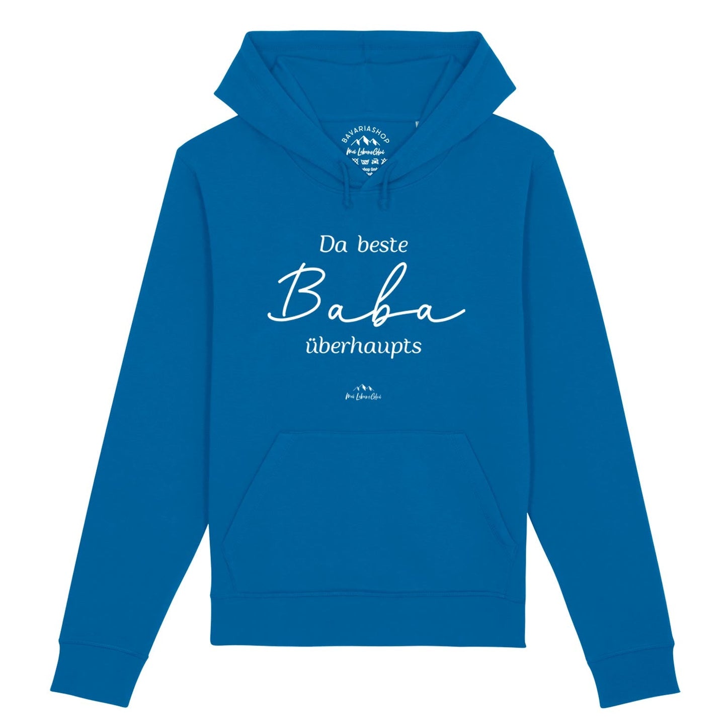 Herren Hoodie "Da beste Baba Ã¼bahaupts"