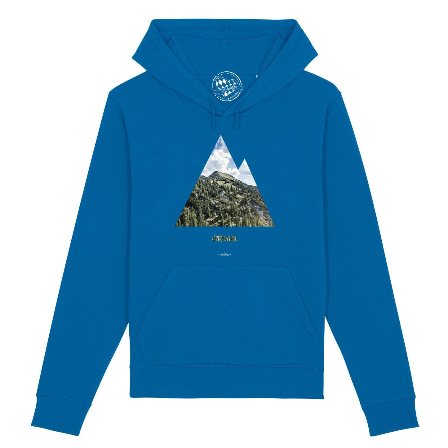 Herren Hoodie "dahoam"