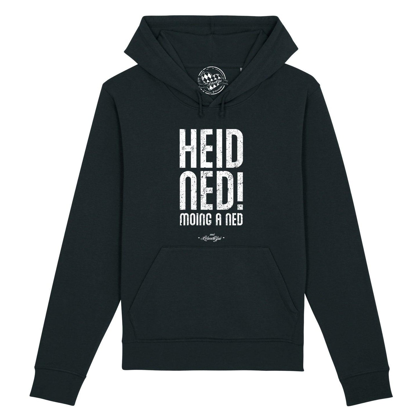 Herren Hoodie "Heid ned moing a ned"