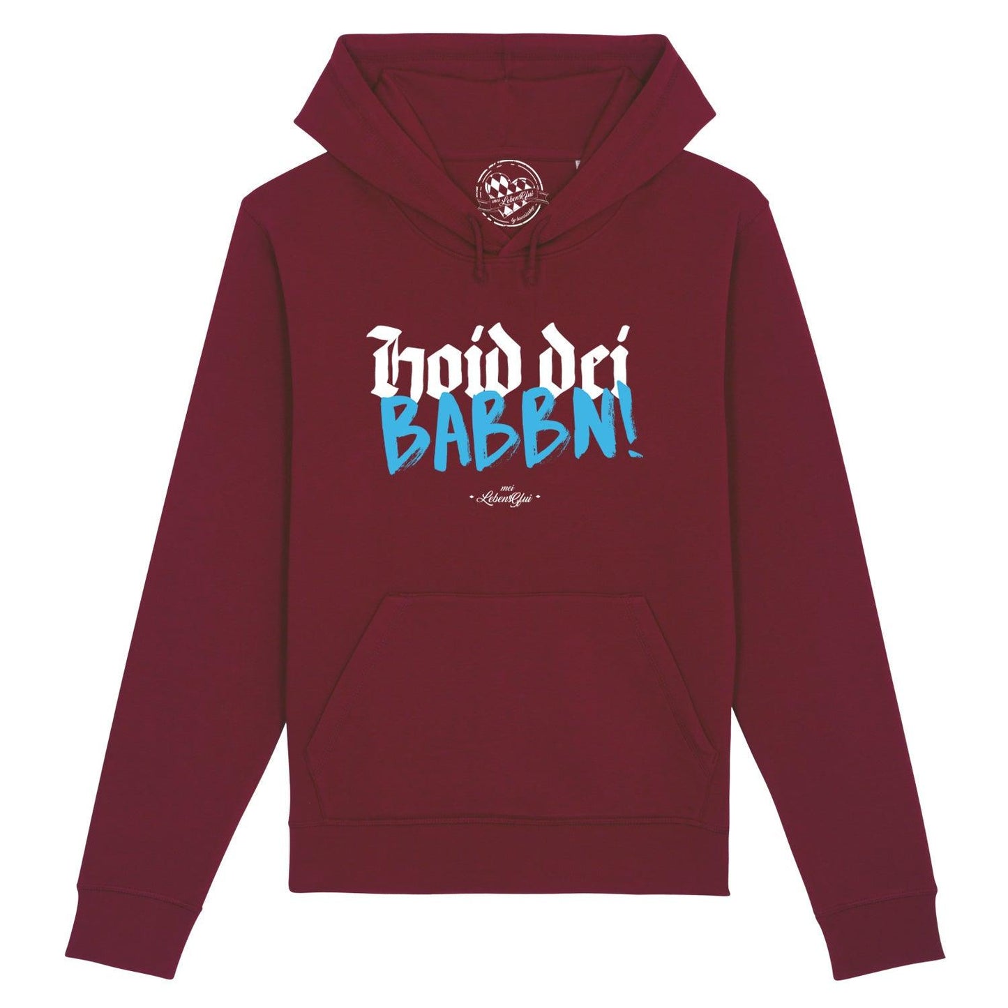 Herren Hoodie "Hoid dei Babbn"