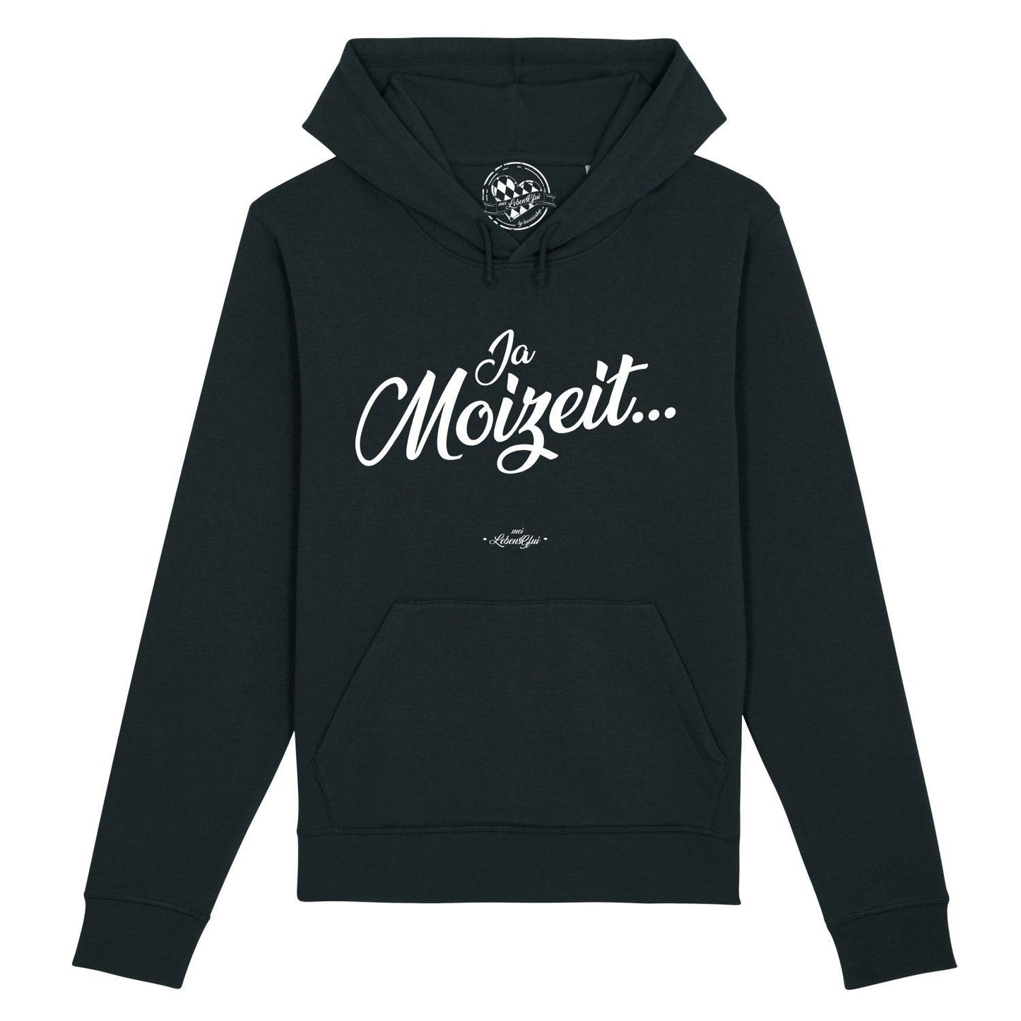 Herren Hoodie "Ja Moizeit"