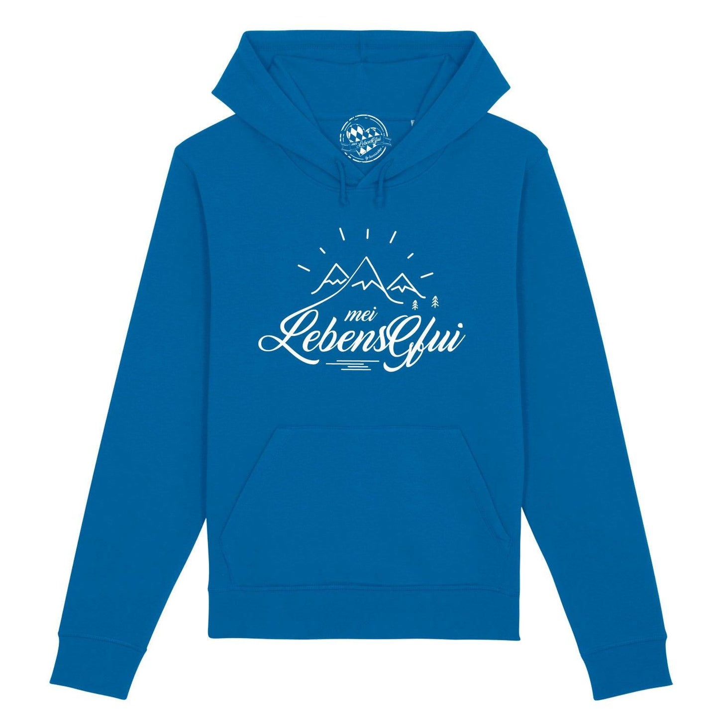 Herren Hoodie "Mei LebensGfui"