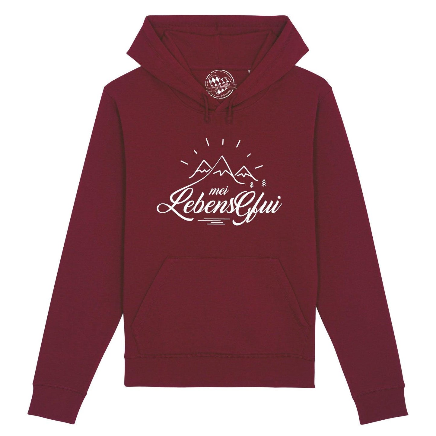 Herren Hoodie "Mei LebensGfui"