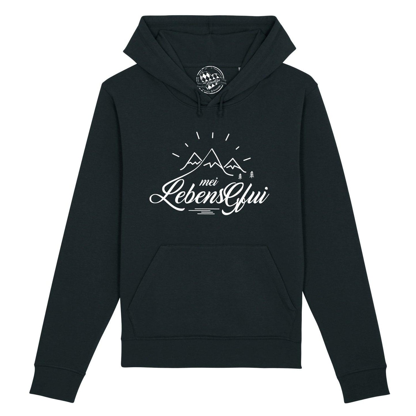 Herren Hoodie "Mei LebensGfui"