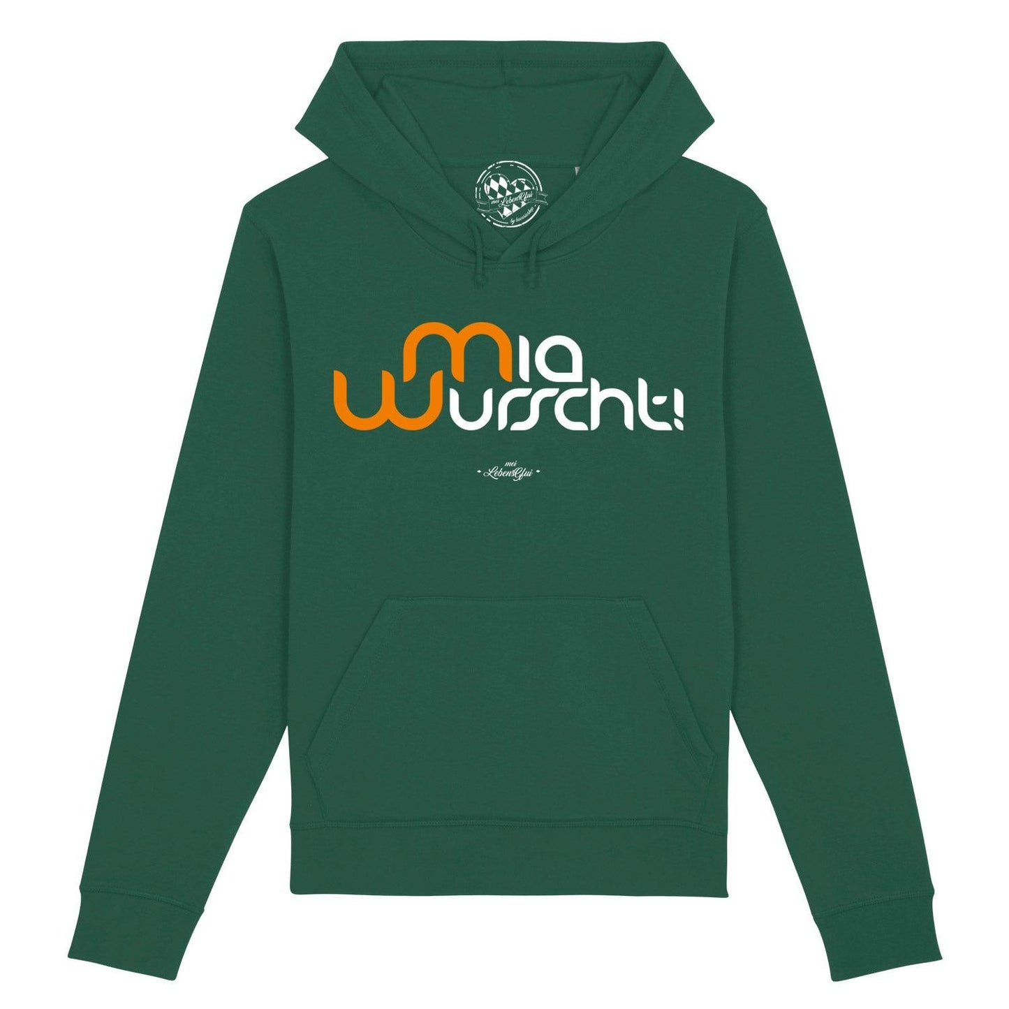 Herren Hoodie "Mia Wurscht"
