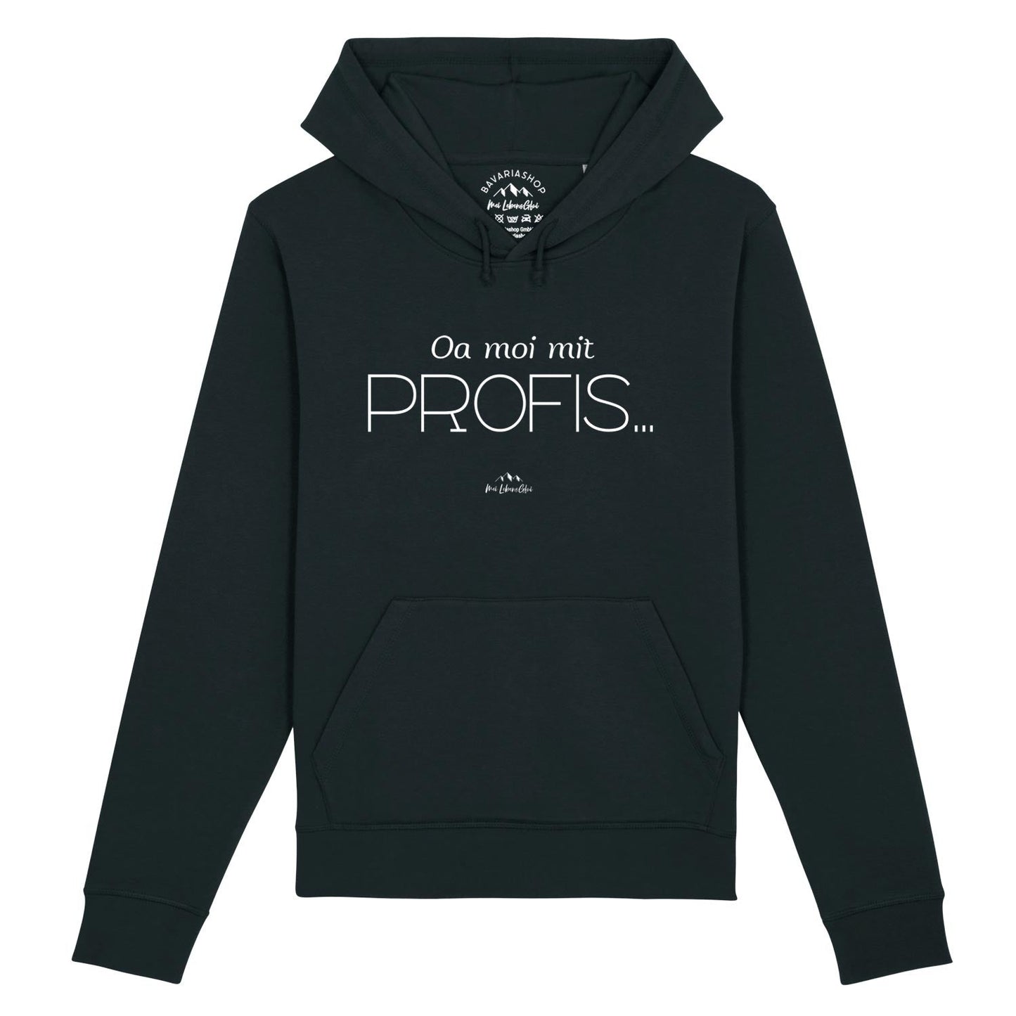 Herren Hoodie "Oa moi mit Profis!"