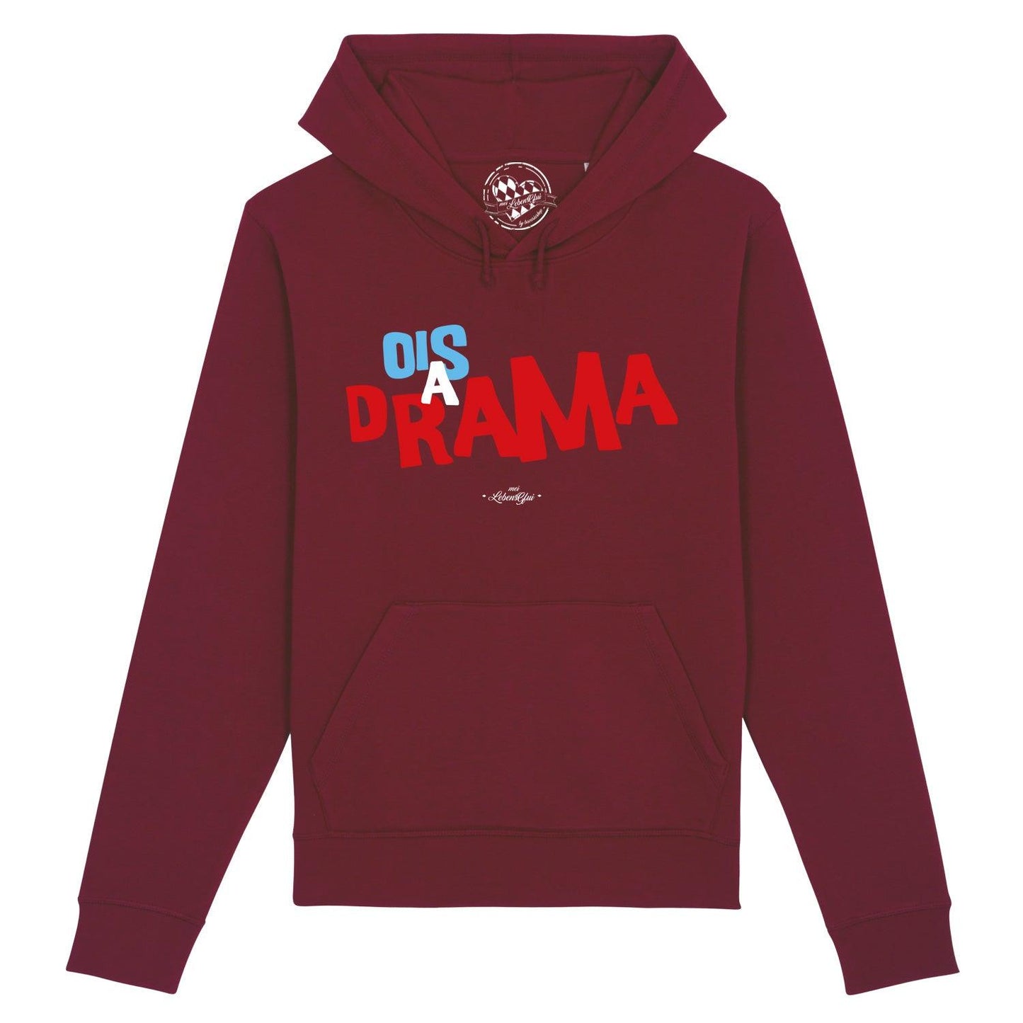 Herren Hoodie "Ois a Drama"
