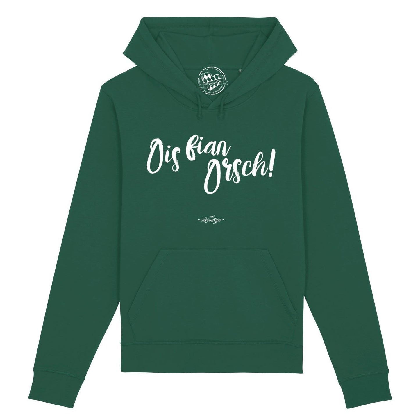 Herren Hoodie "Ois fian Orsch"