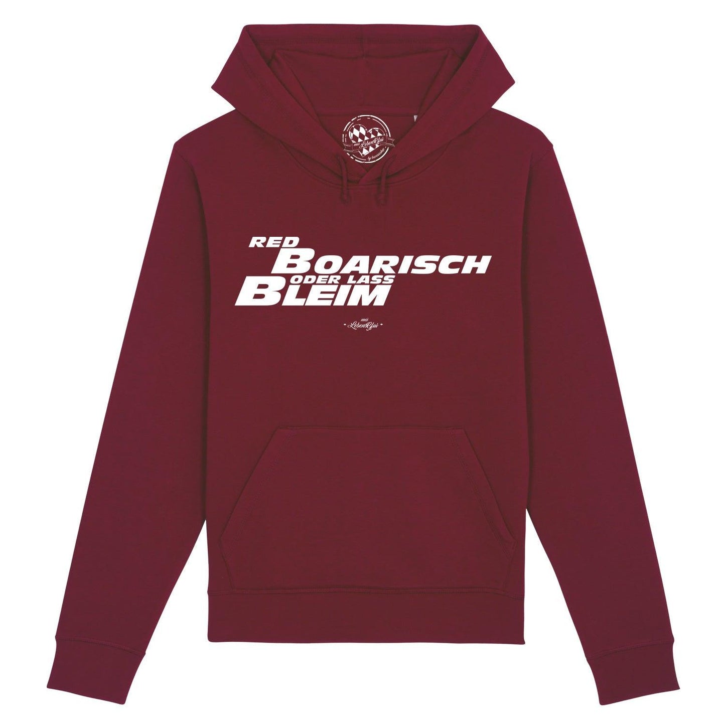Herren Hoodie "Red boarisch"