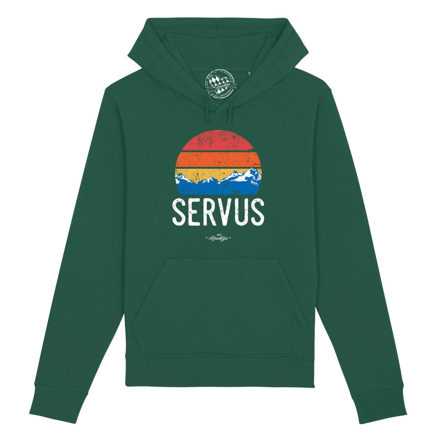Herren Hoodie "Servus"