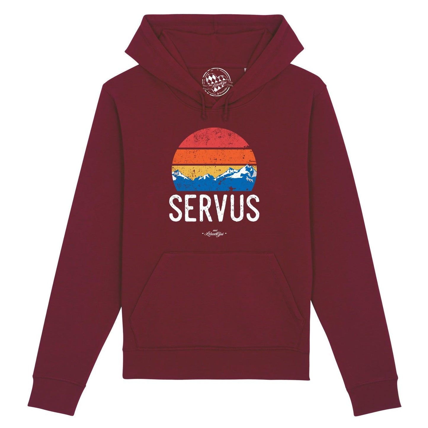 Herren Hoodie "Servus"