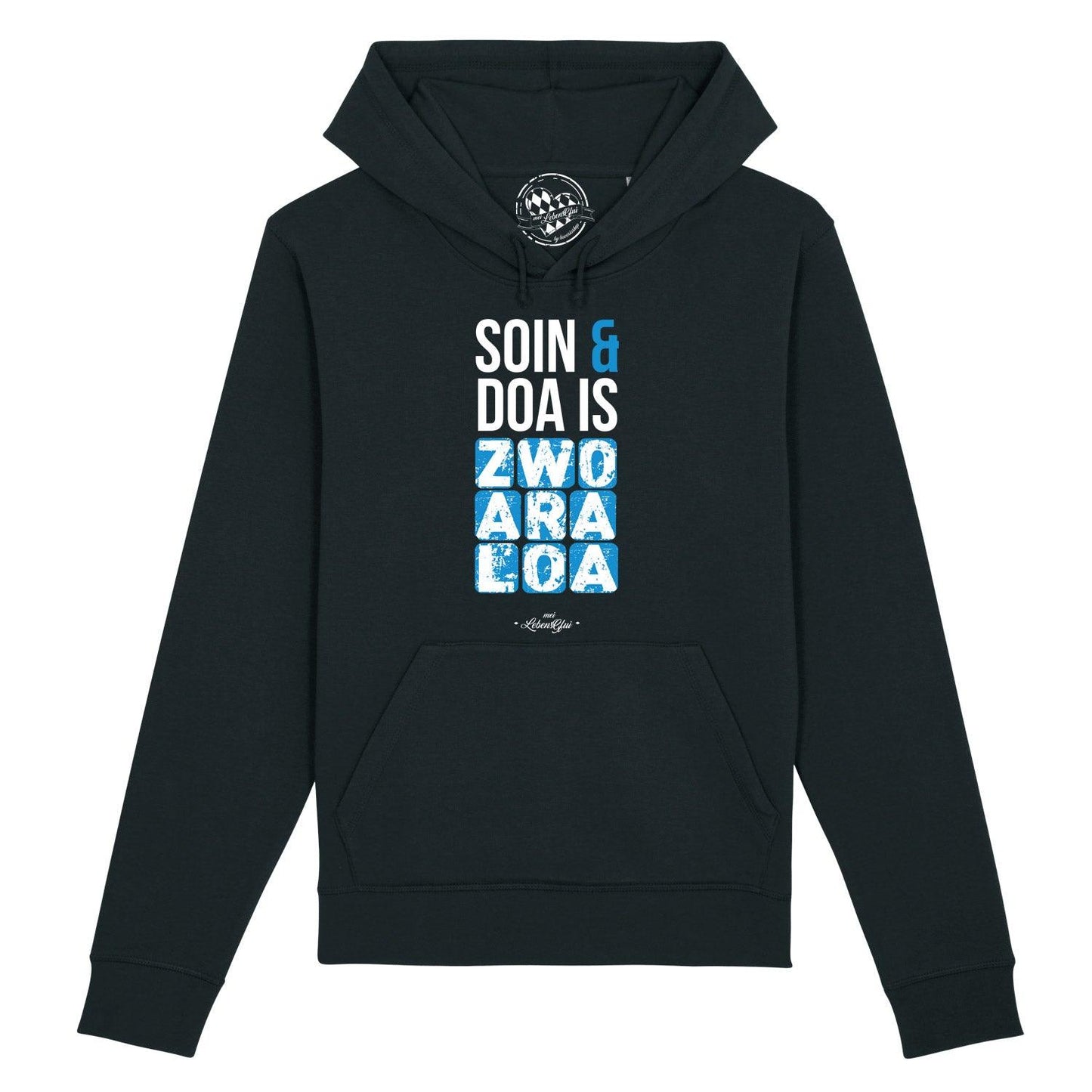 Herren Hoodie "Soin und doa"