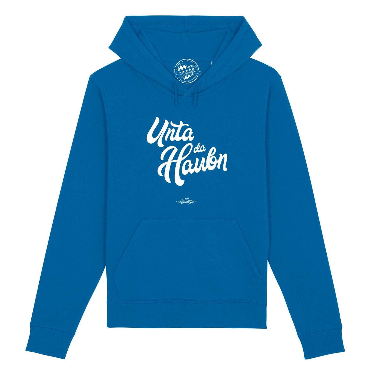 Herren Hoodie "Unta da Haubn"