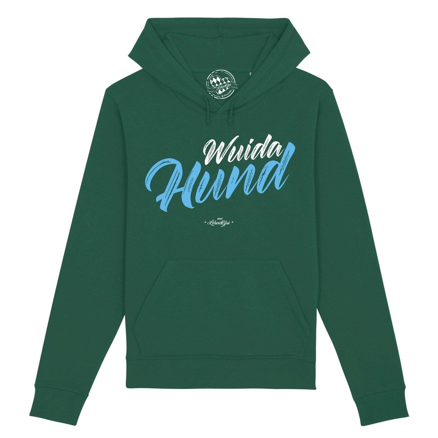 Herren Hoodie "Wuida Hund"