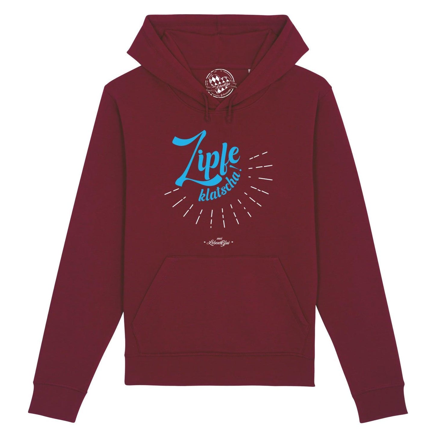 Herren Hoodie "Zipfeklatscha!"