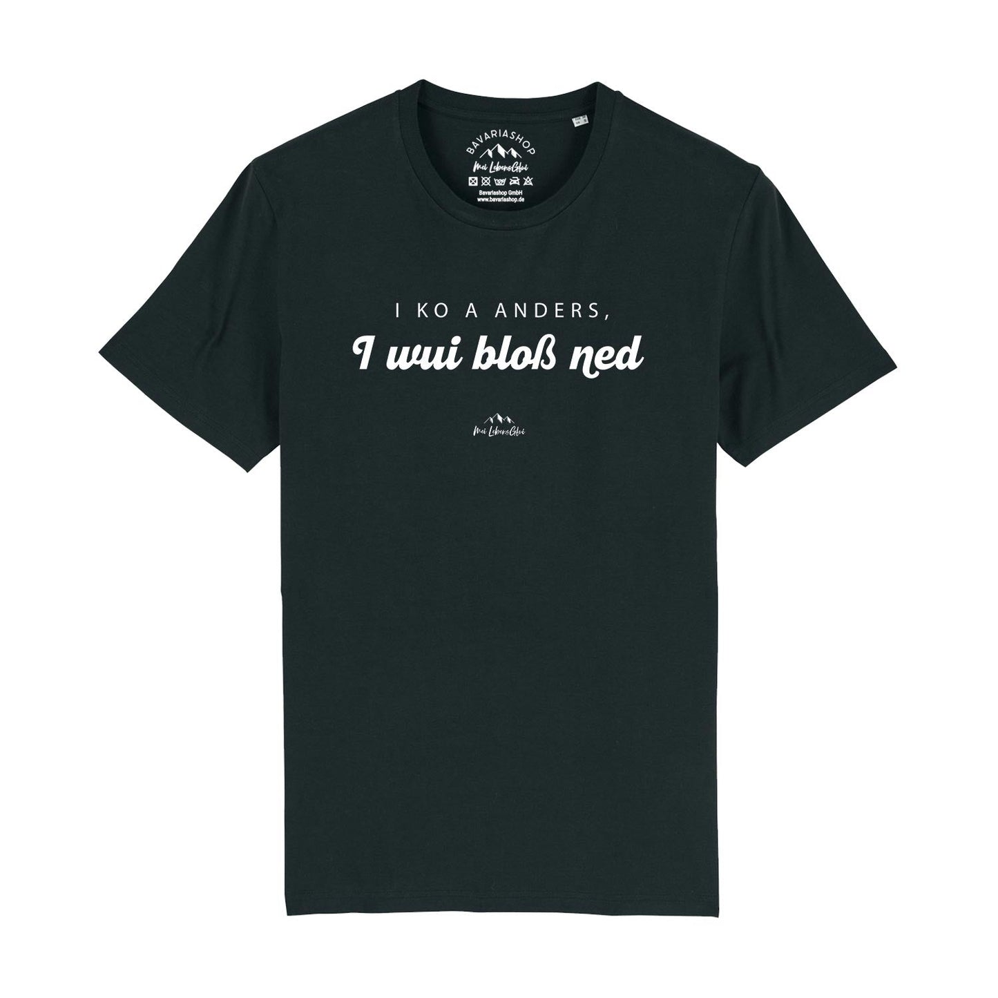 Herren T-Shirt "I ko a anders..."
