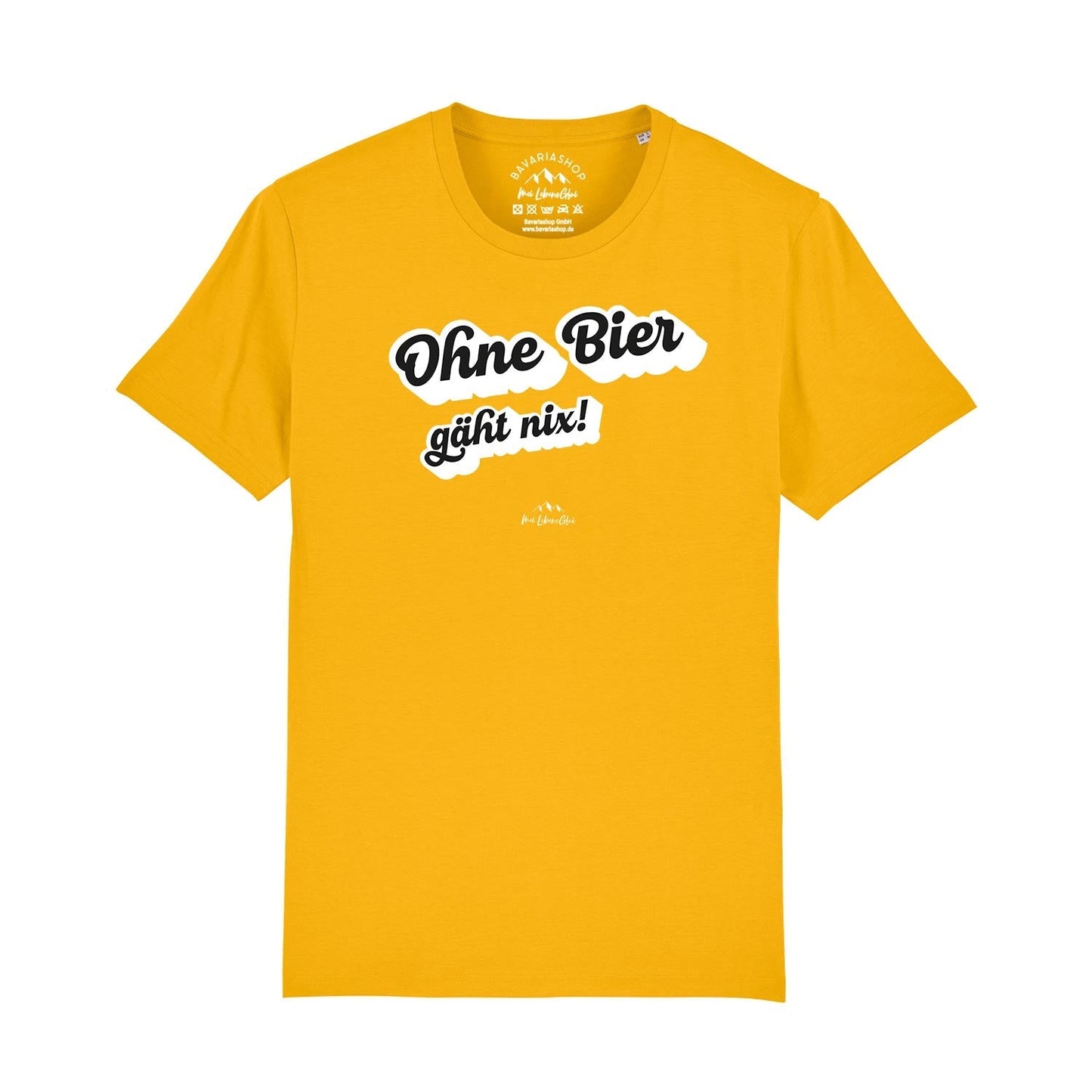 Herren T-Shirt "Ohne Bier gÃ¤ht nix!"