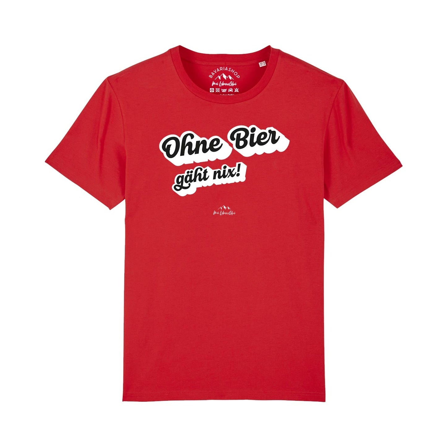 Herren T-Shirt "Ohne Bier gÃ¤ht nix!"