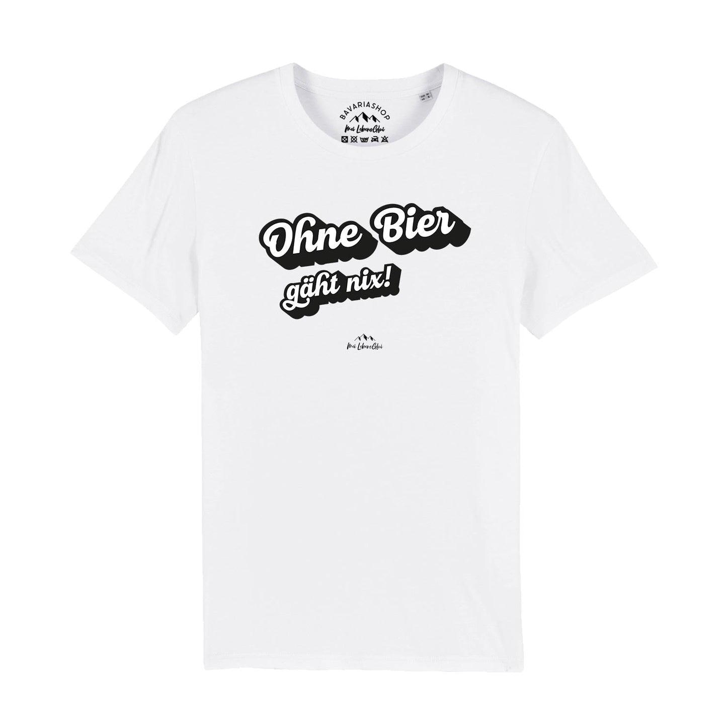 Herren T-Shirt "Ohne Bier gÃ¤ht nix!"