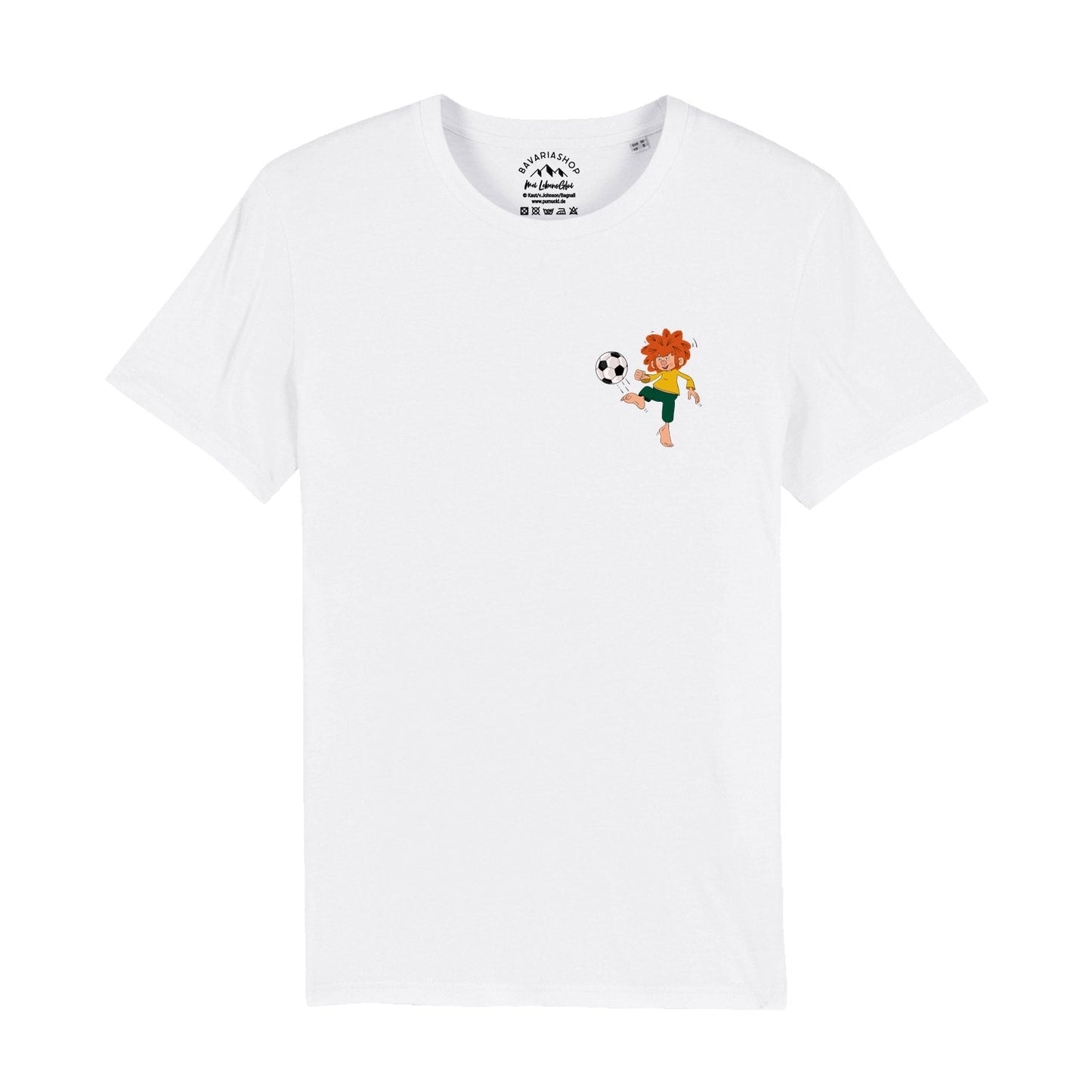 Ã‚Â®Pumuckl Herren T-Shirt "FuÃƒÅ¸ball Kobold"