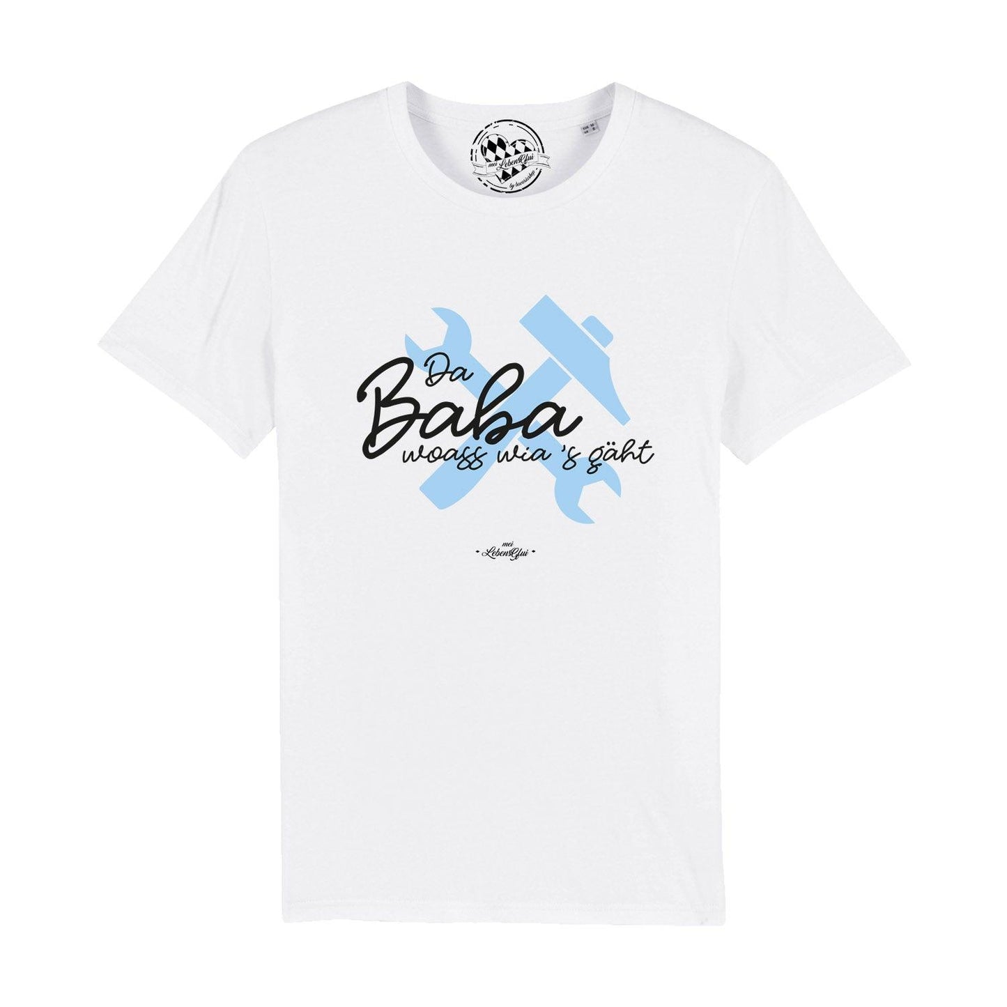 Herren T-Shirt "Da Baba woass wia's gÃ¤ht"