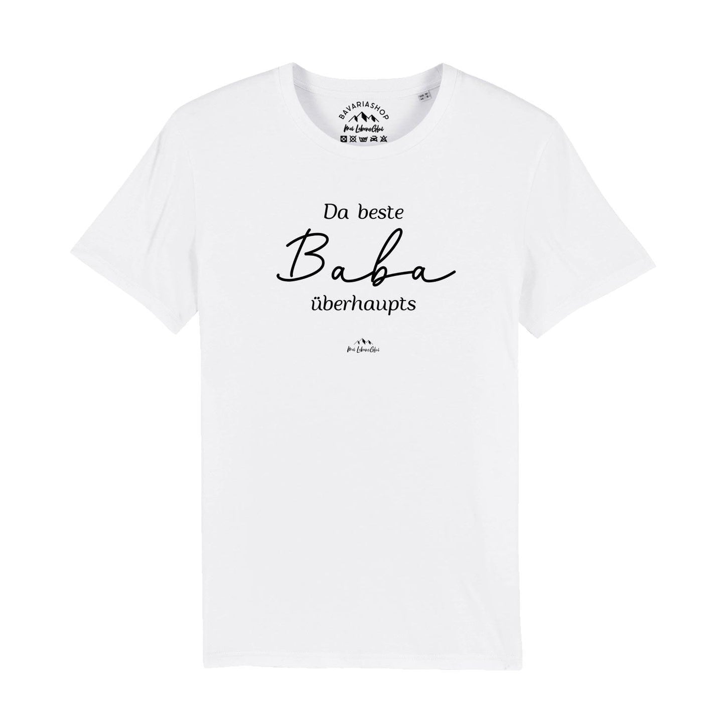 Herren T-Shirt "Da beste Baba Ã¼bahaupts"