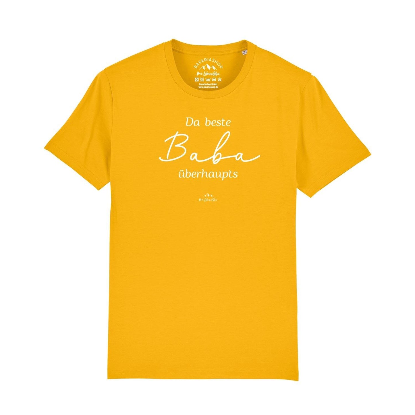 Herren T-Shirt "Da beste Baba Ã¼bahaupts"