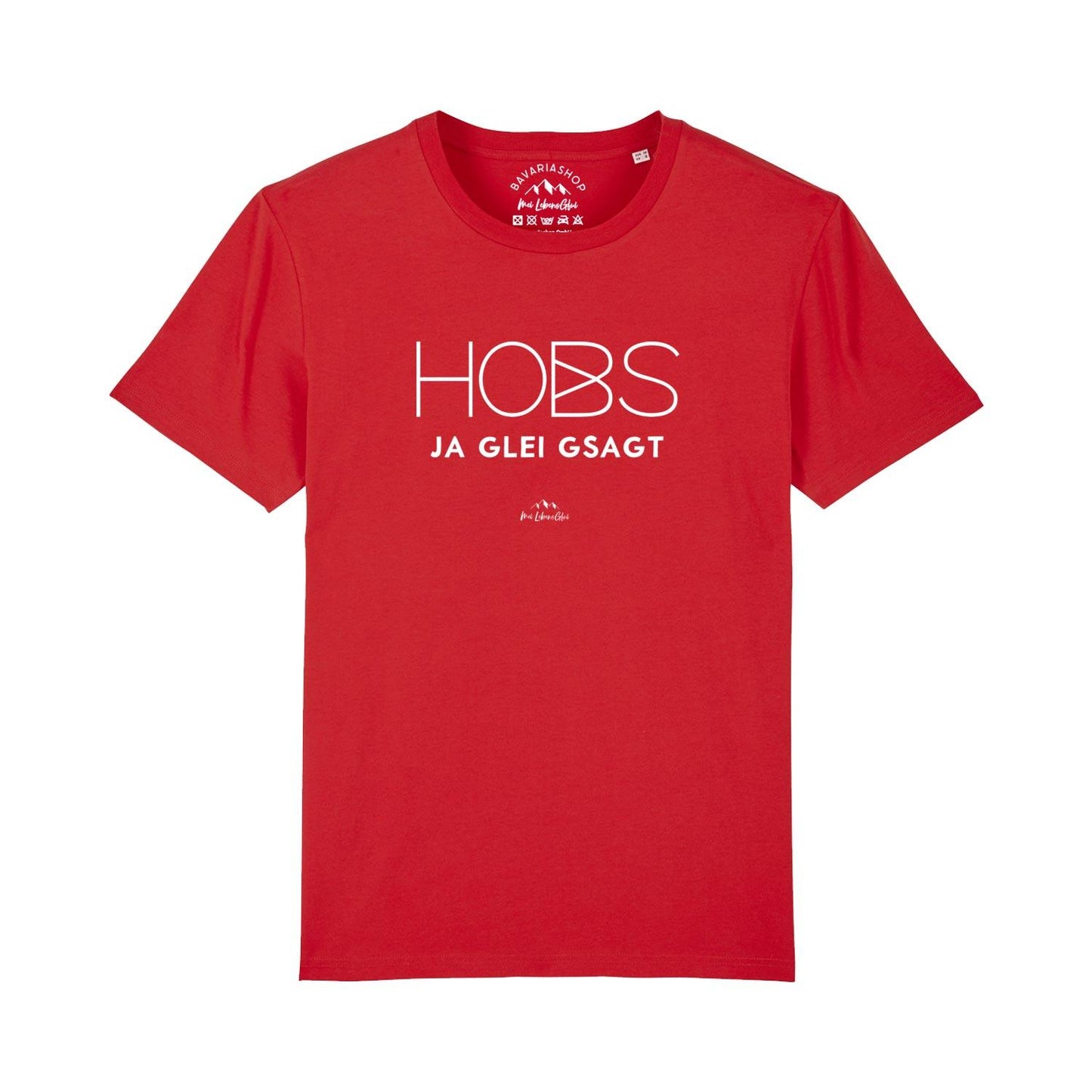 Herren T-Shirt "Hobs ja glei gsagt"